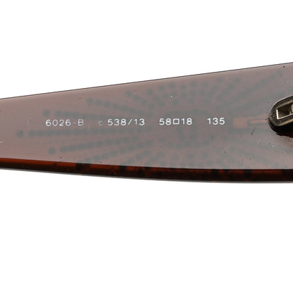 Chanel Crystal CC Logo Sunglasses 6026-B Brown 5 of 9
