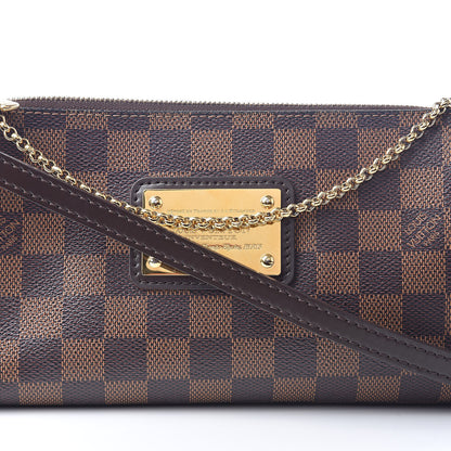 Louis Vuitton Damier Ebene Eva Clutch 7 of 9