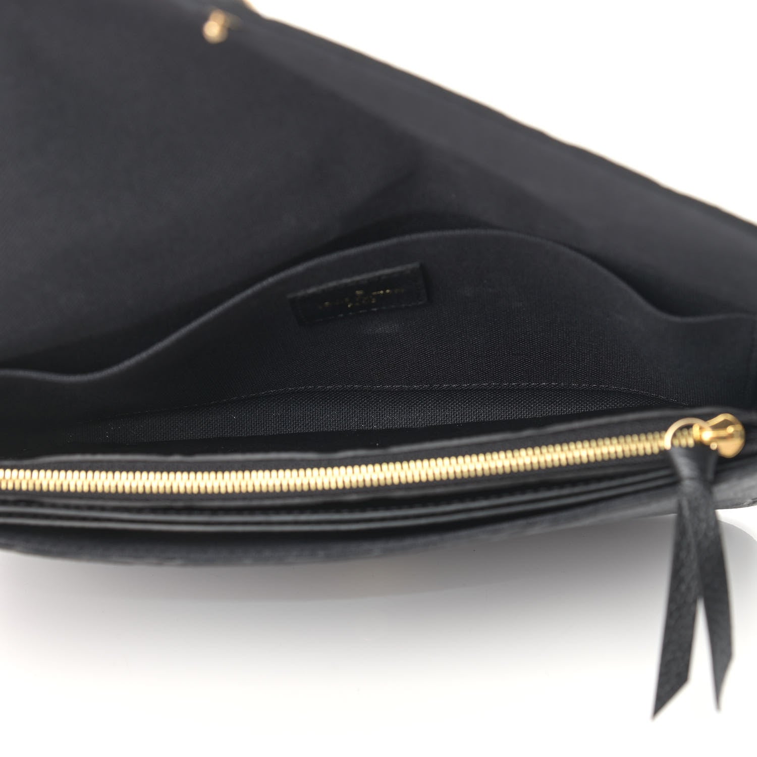 Louis Vuitton Empreinte Pochette Felicie Chain Wallet Black 6 of 13