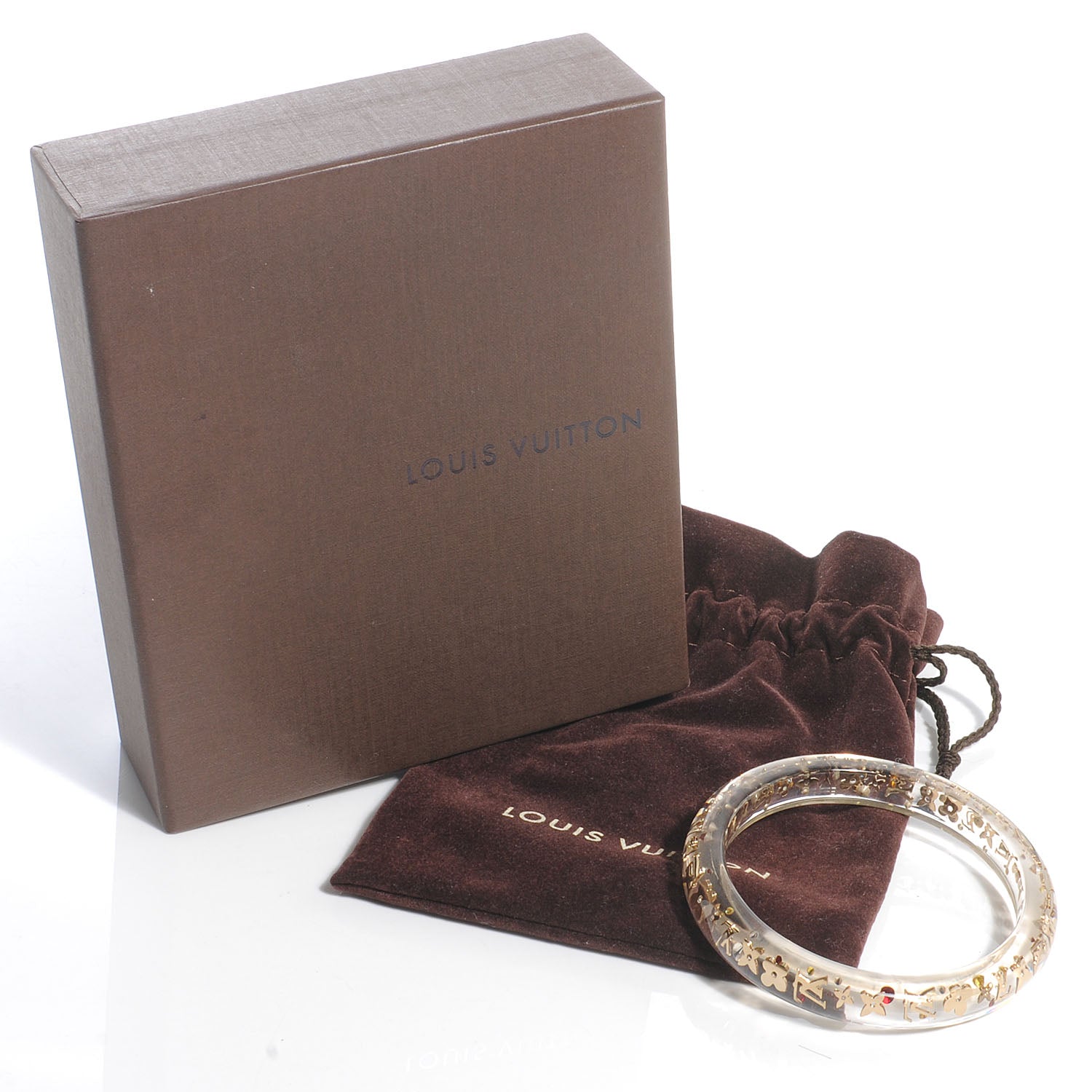 Louis Vuitton Inclusion BRACELET PM size Medium Clear 4 of 4