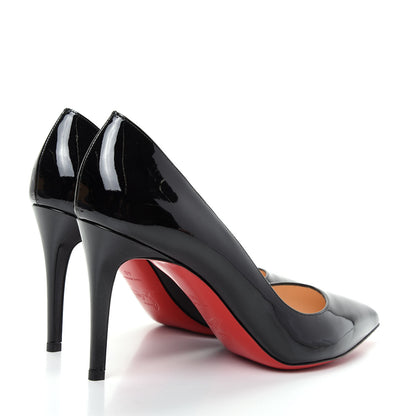 Christian Louboutin Patent Pigalle 85 Pumps 40 Black 4 of 10