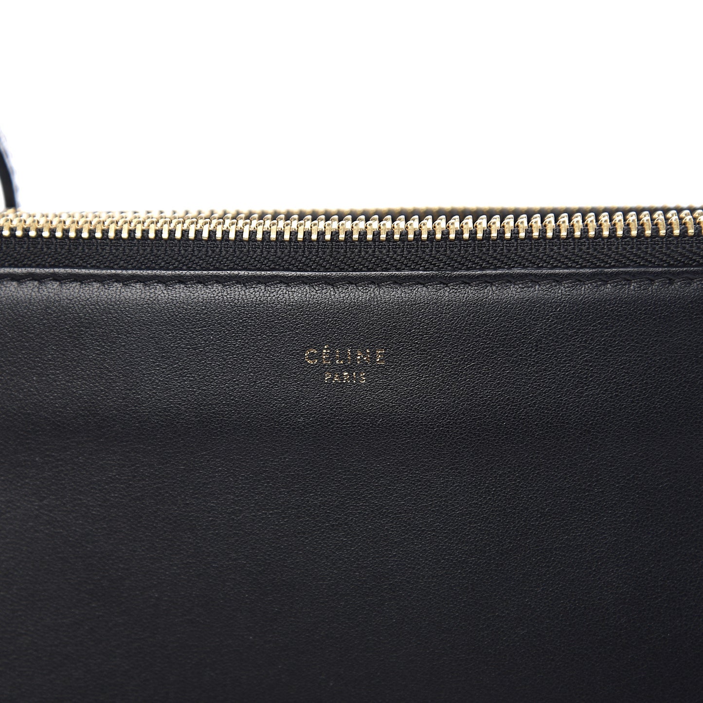 Lambskin Large Trio Crossbody Bag Black