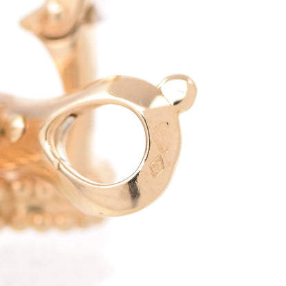 Van Cleef & Arpels 18K Yellow Gold Vintage Alhambra Earrings 4 of 4