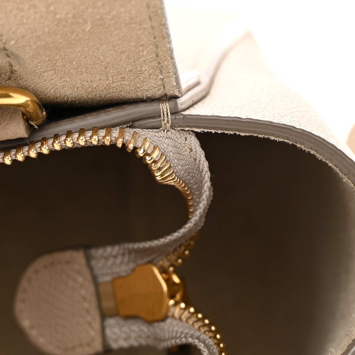 Celine Grained Calfskin Nano Belt Bag Light Taupe 16 of 21