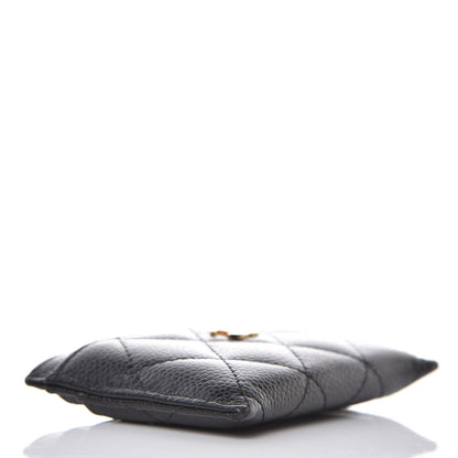 Chanel Caviar Quilted Card Holder Black 4 of 10