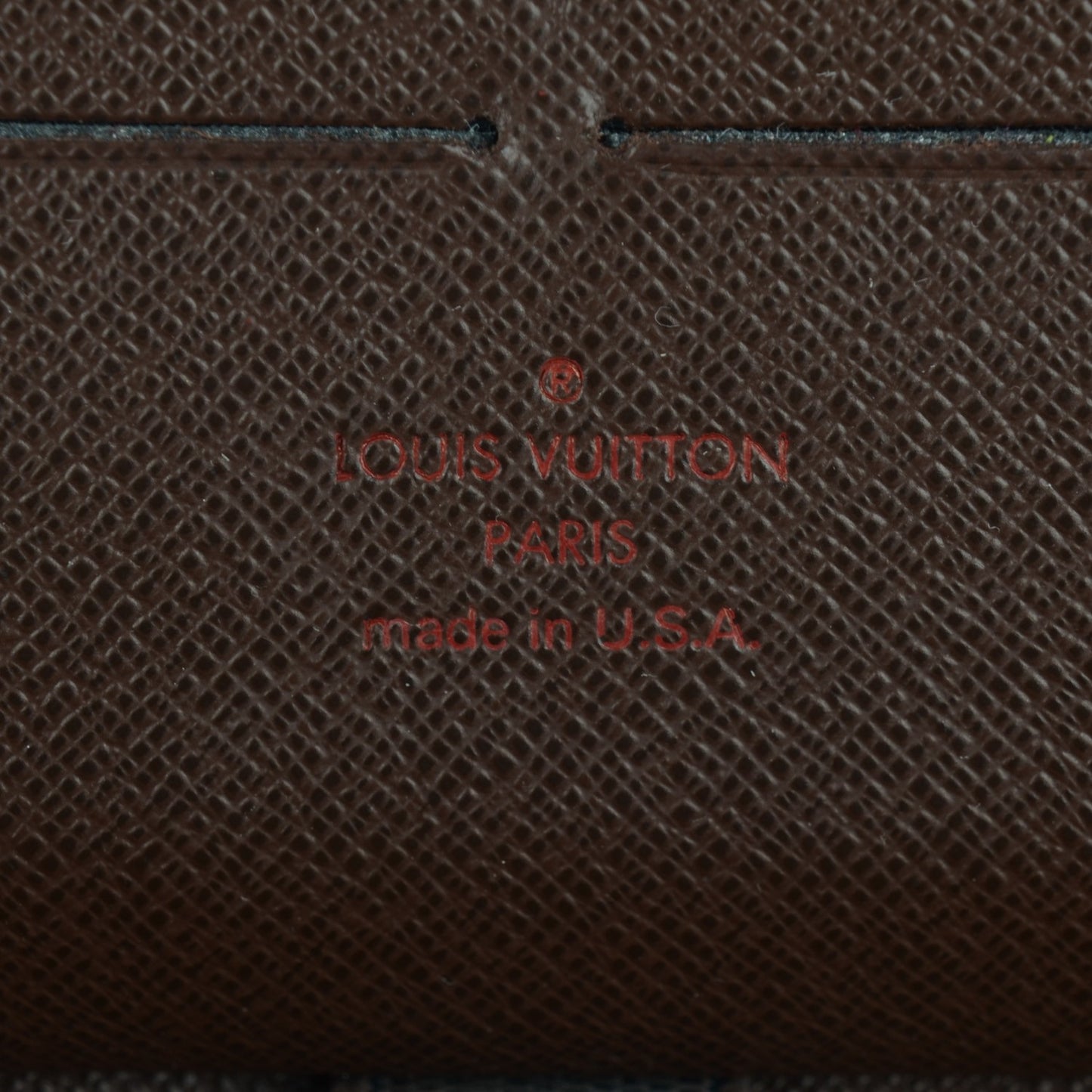 Damier Ebene Zippy Organizer Wallet