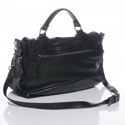 Proenza Schouler Lambskin PS1 Medium Satchel Black 3 of 8