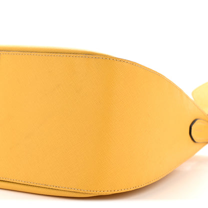 Prada Saffiano Lux Shoulder Bag Soleil 11 of 13