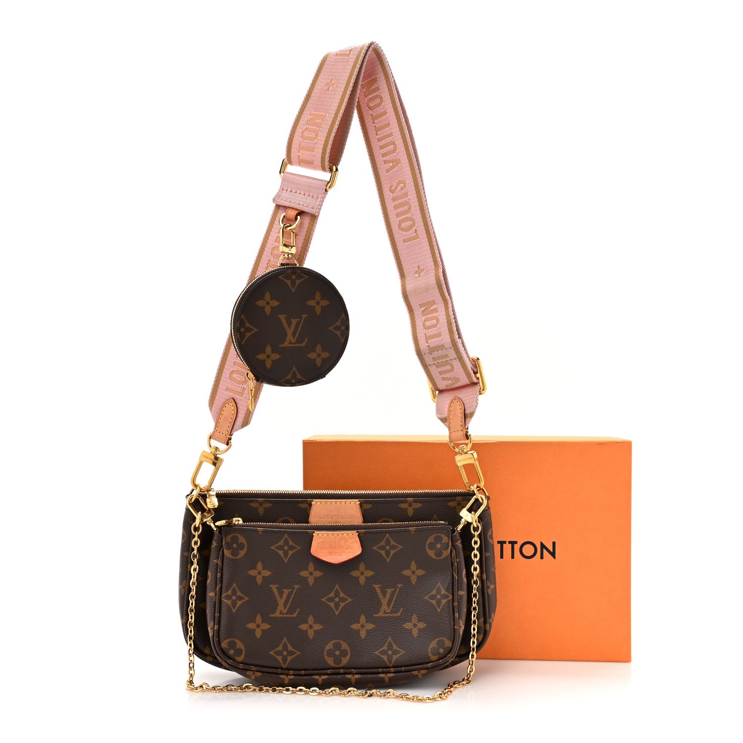 Louis Vuitton Monogram Multi Pochette Accessories Rose Clair 13 of 13
