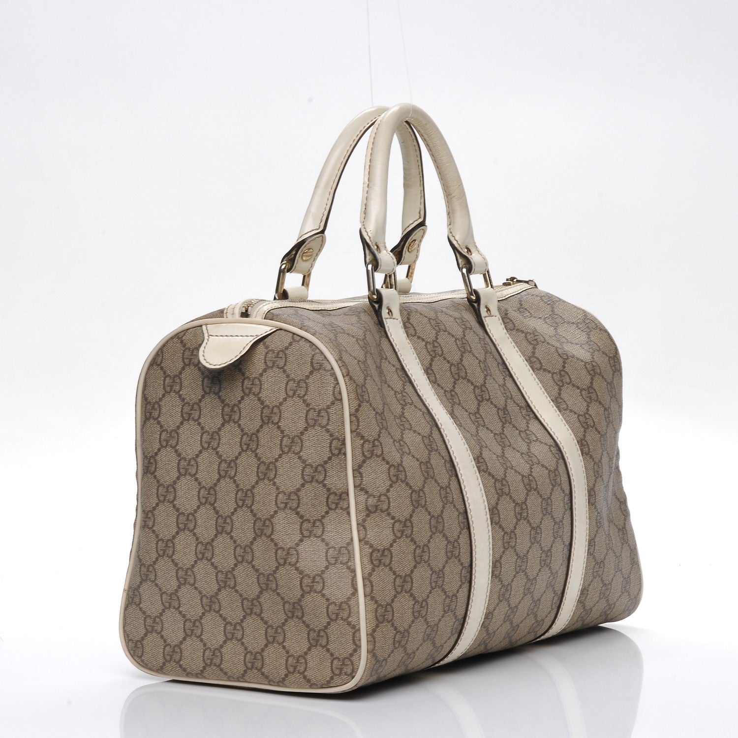 Gucci GG Plus Monogram Medium Joy Boston Off White 3 of 8