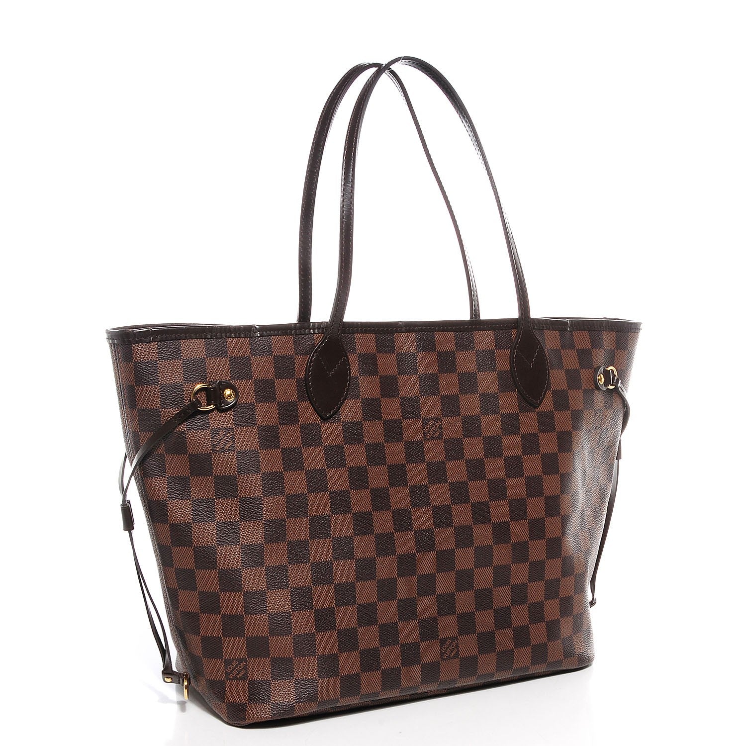 Louis Vuitton Damier Ebene Neverfull MM 3 of 8