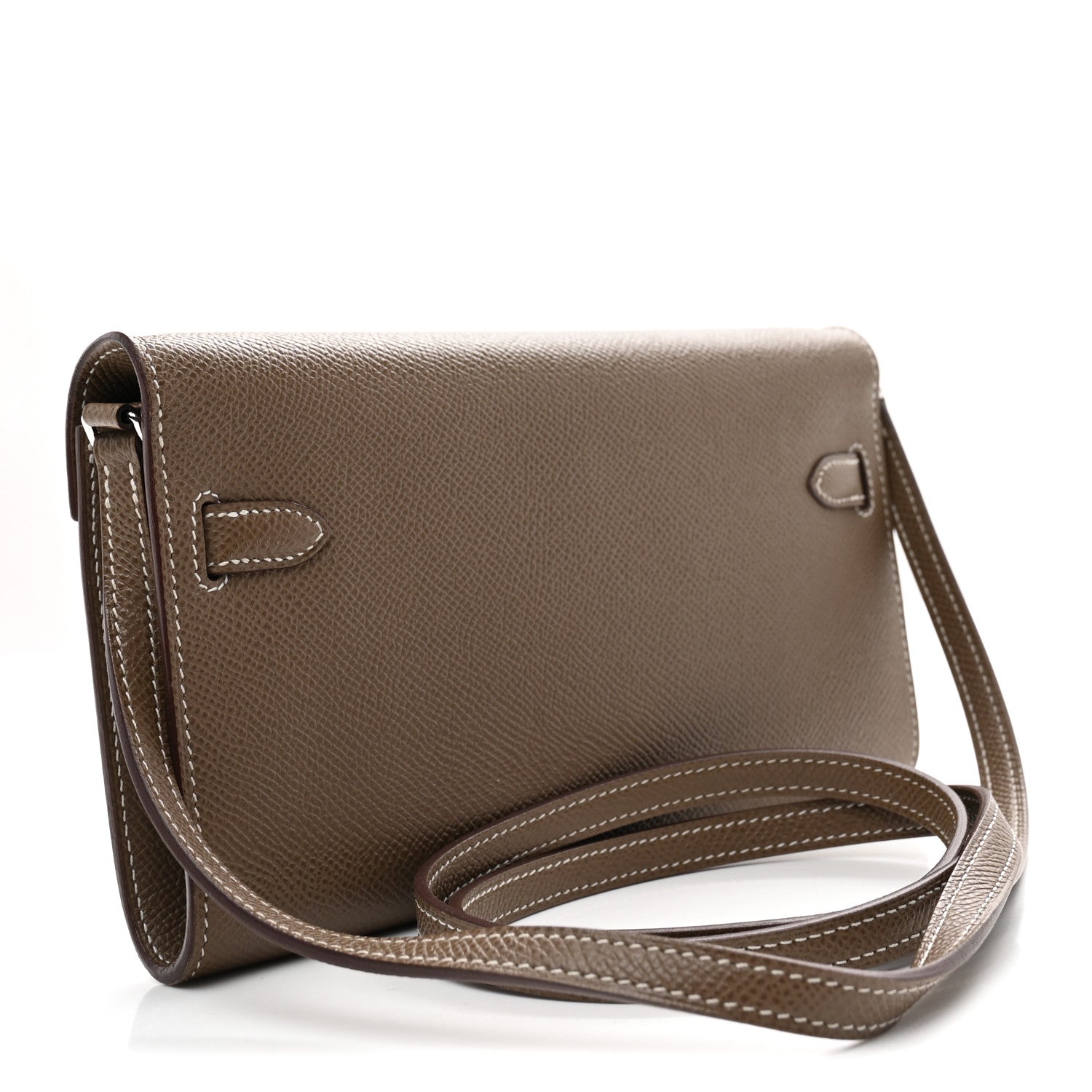Hermes Epsom Kelly Wallet To Go Etoupe 4 of 11