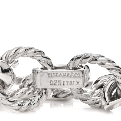 Tiffany Sterling Silver Circle Link Bracelet 3 of 3