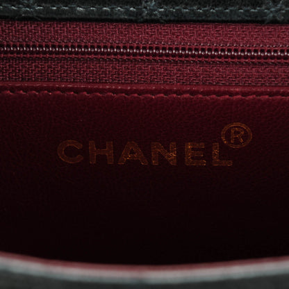 Chanel Lambskin Quilted Small Shoulder Bag Black 6 of 8