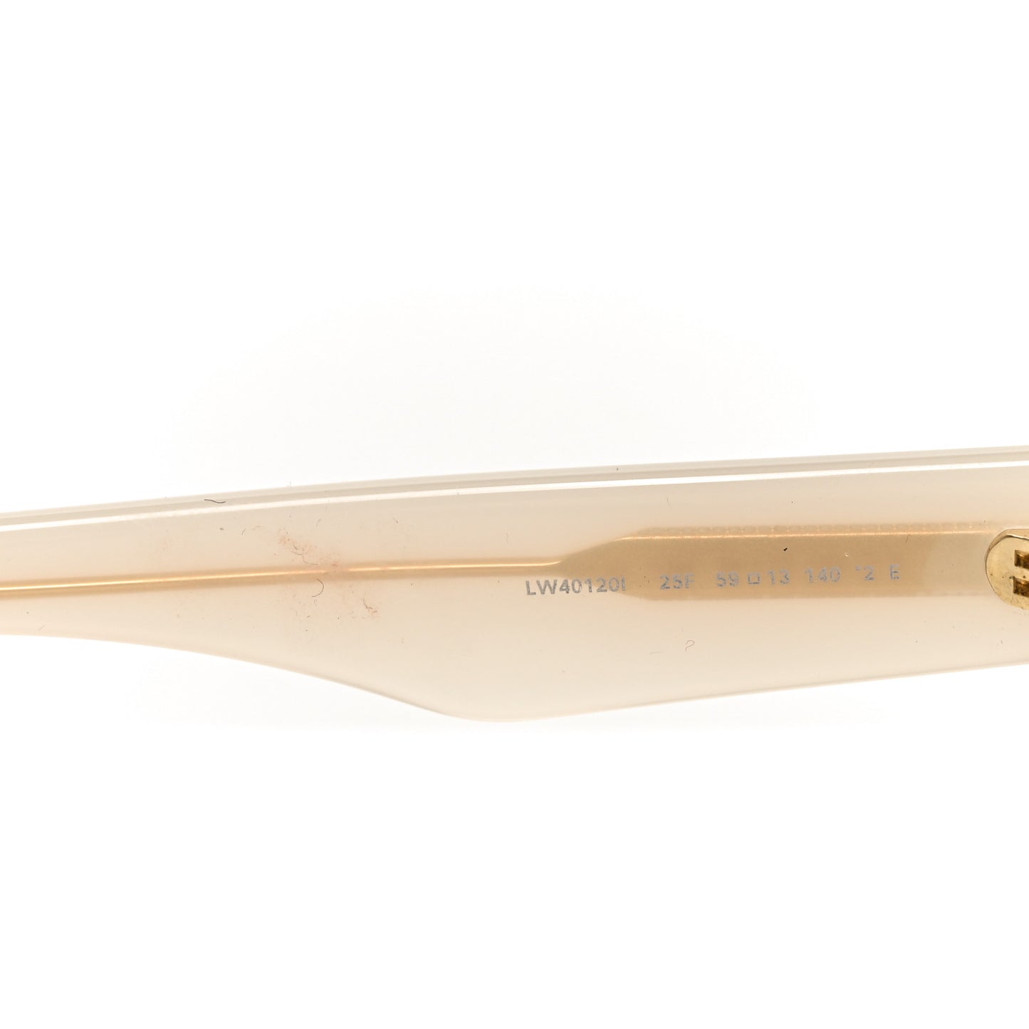 Acetate Wing Double Frame Sunglasses LW40120I Ivory
