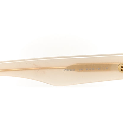 Loewe Acetate Wing Double Frame Sunglasses LW40120I Ivory 6 of 7
