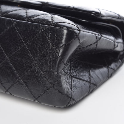Chanel Aged Calfskin Quilted 2.55 Reissue 224 Flap Black 6 of 9