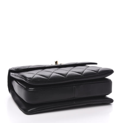 Chanel Lambskin Quilted Small Trendy CC Dual Handle Flap Bag Black 4 of 10