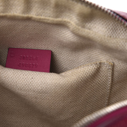 Gucci Soft Patent Small Soho Disco Bag Bright Bougainvillea 7 of 12