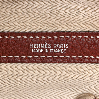 Hermes Negonda Garden Party Tote 30 TPM Rouge H 6 of 15