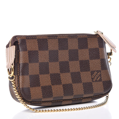 Louis Vuitton Damier Ebene Trunks and Locks Mini Pochette Accessories 3 of 8