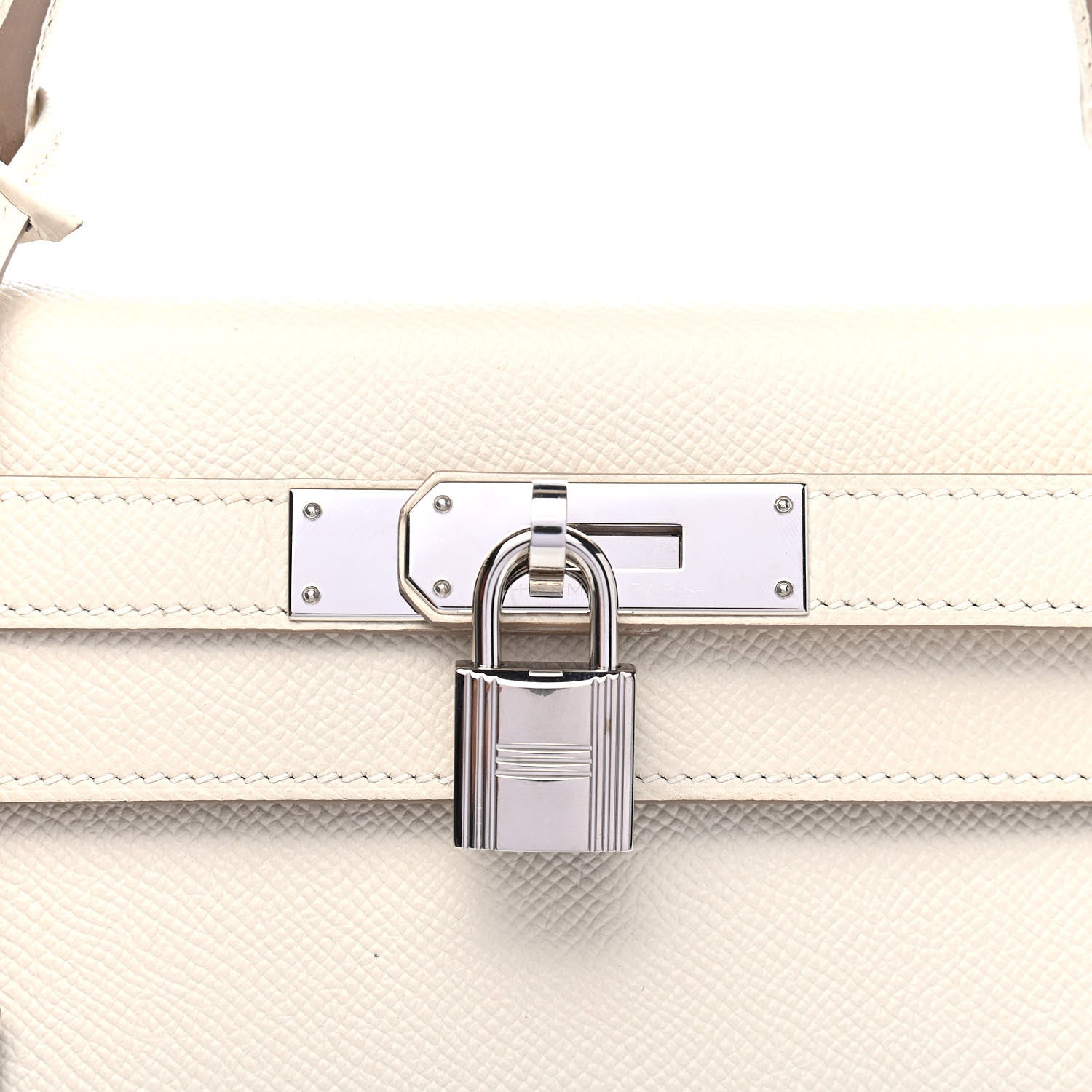 Hermes Epsom Kelly Sellier 28 Craie 8 of 11