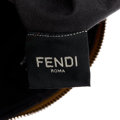 Fendi Vitello Grace Matte Medium Fendigraphy Hobo Bag Caramello 8 of 11