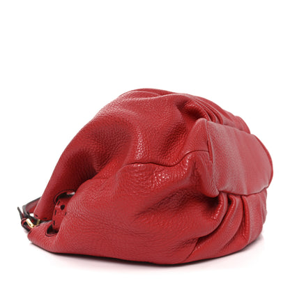 Fendi Cuoio Romano Selleria Pomodorino Tote Red 9 of 10