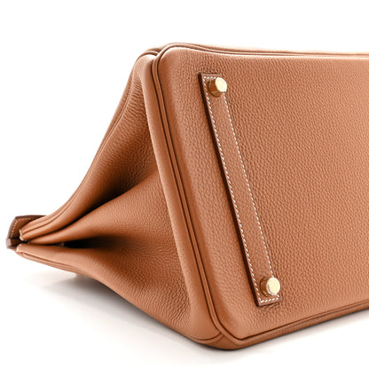 Hermes Togo BIRKIN 35 Gold 9 of 11