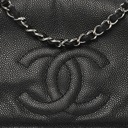 Chanel Caviar Medium Timeless CC Flap Black 8 of 11
