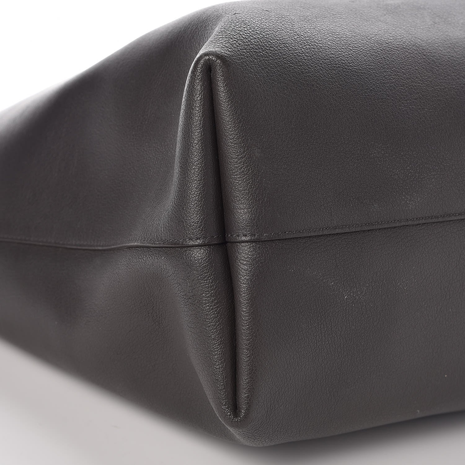 Saint Laurent Calfskin Large Shopping Tote Earth 11 of 12