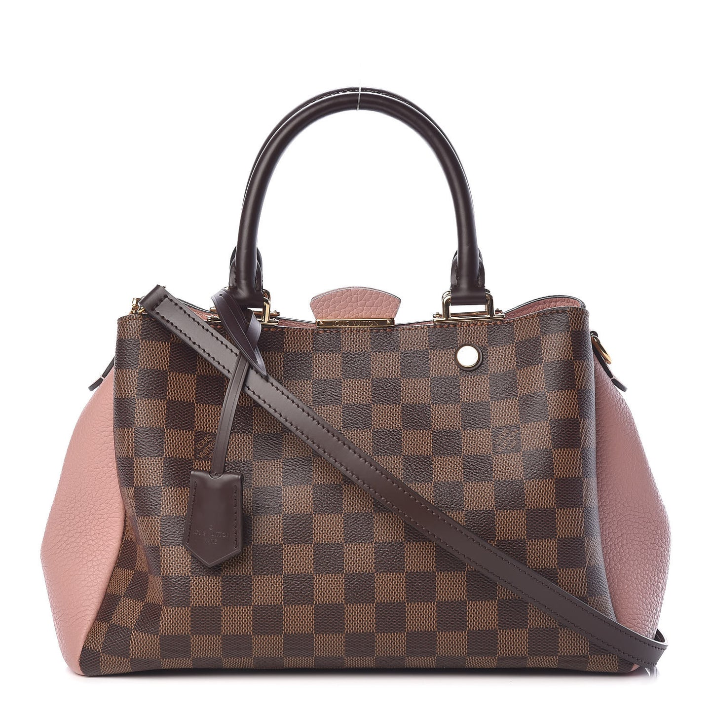 Damier Ebene Cuir Taurillon Brittany Magnolia