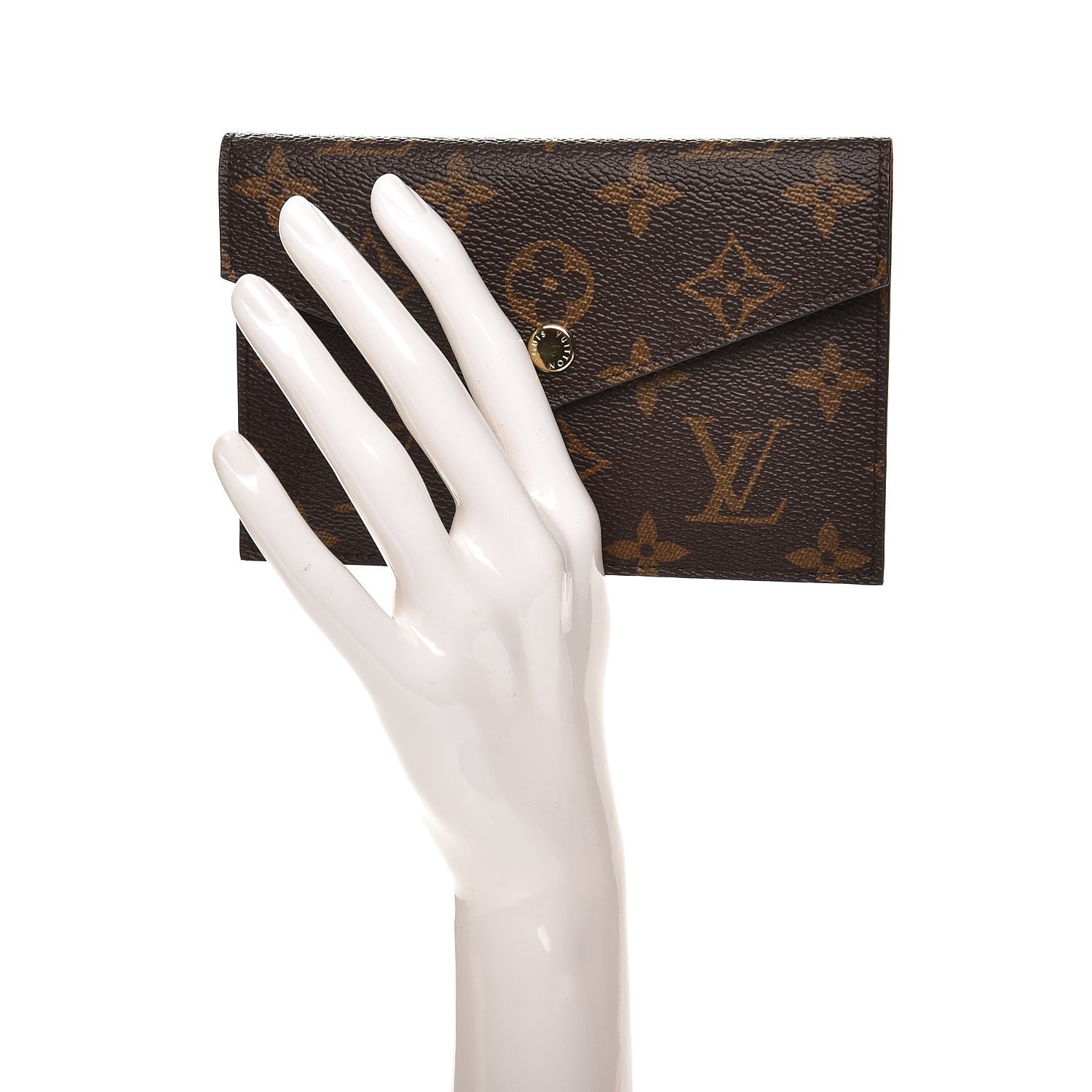 Louis Vuitton Monogram Daily Organizer Envelope Insert Red 2 of 7
