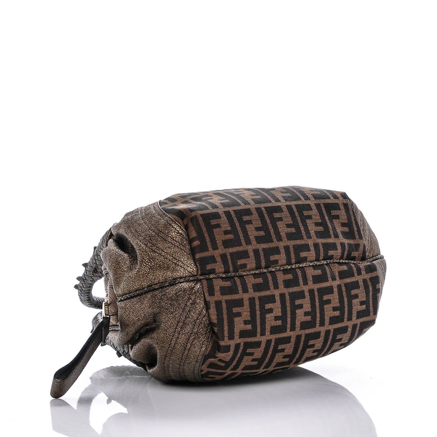 Zucca Goatskin Spy Bowler Tobacco Bronzo