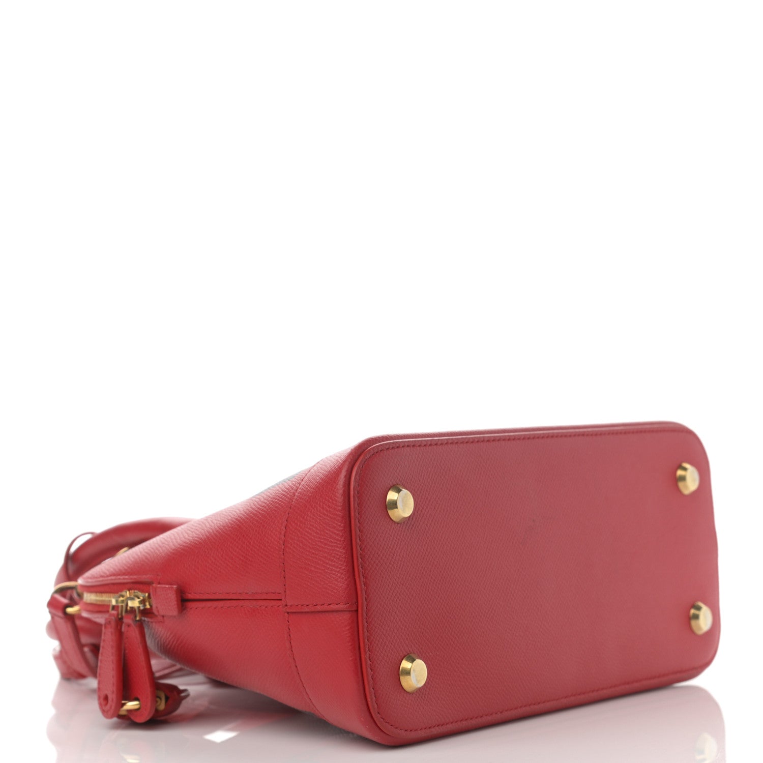 Balenciaga Signature Grained Calfskin Logo S Ville Top Handle Bag Rouge Lantern Black 4 of 15