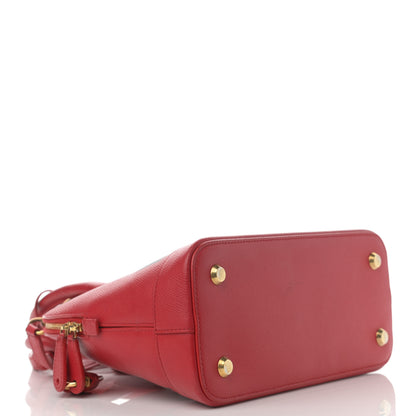 Balenciaga Signature Grained Calfskin Logo S Ville Top Handle Bag Rouge Lantern Black 4 of 15