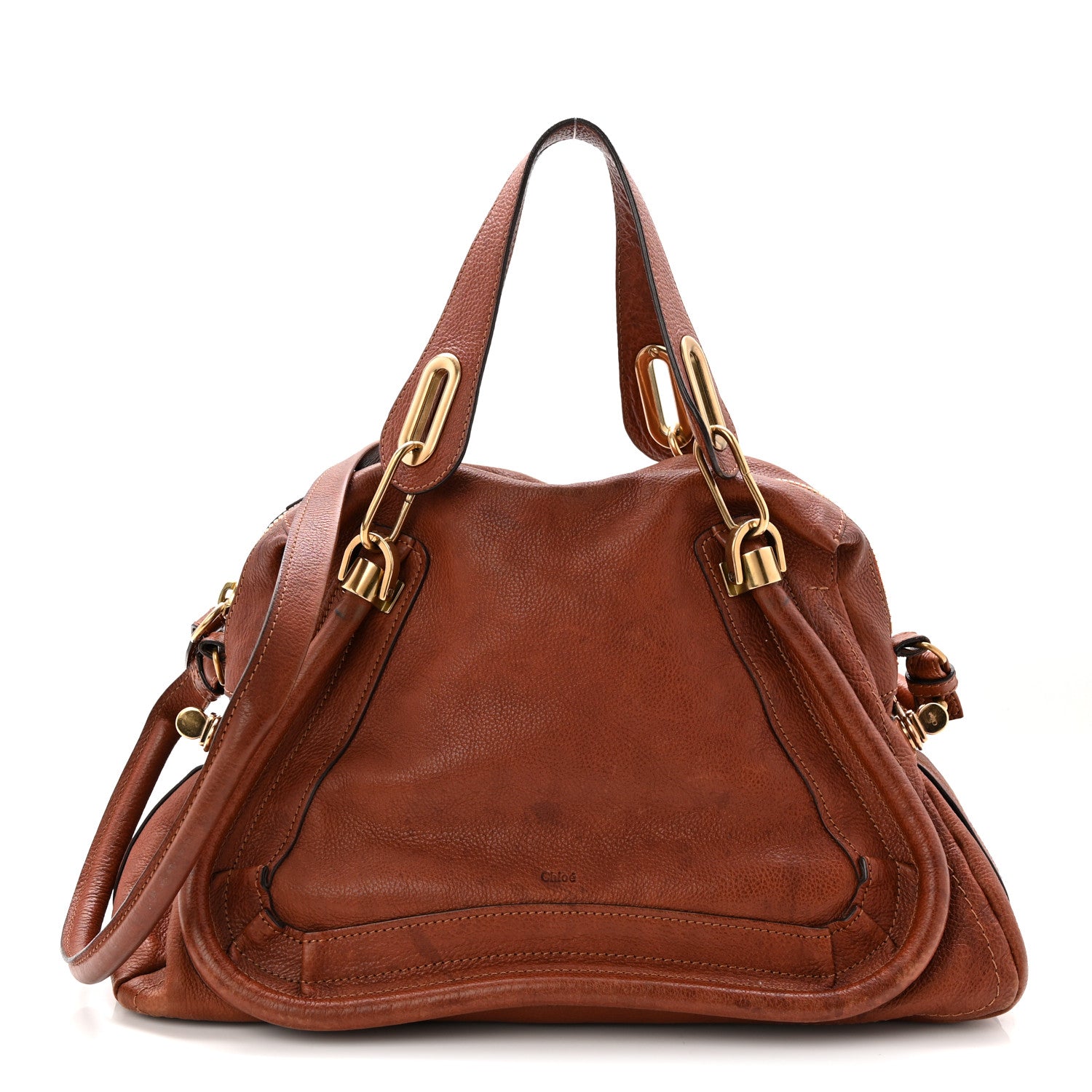 Chloe Calfskin Medium Paraty Brown Delight 1 of 11