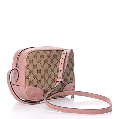 Gucci Monogram Mini Bree Messenger Bag Beige Soft Pink 3 of 9