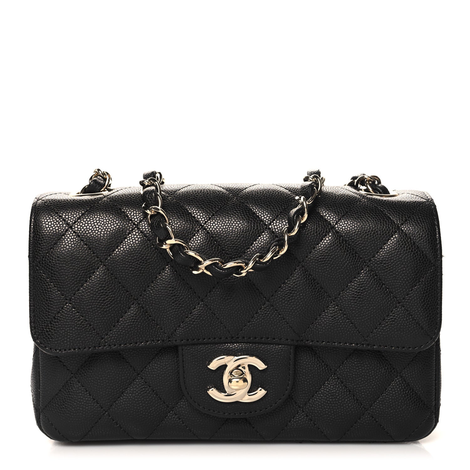 Chanel Caviar Quilted Mini Rectangular Flap Black 1 of 11