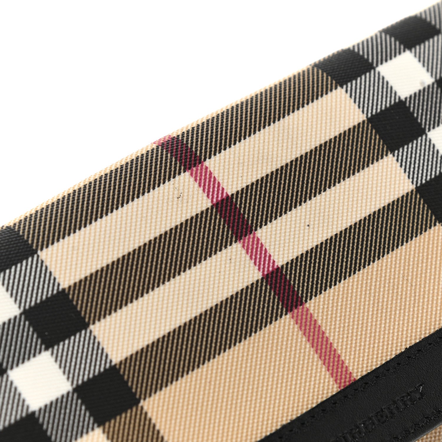 Burberry House Check Continental Wallet Black 8 of 9