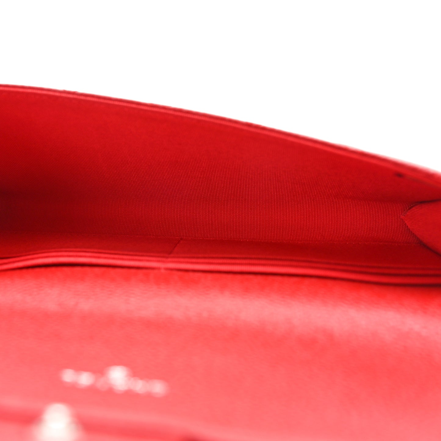Caviar Quilted Travel Wallet Red