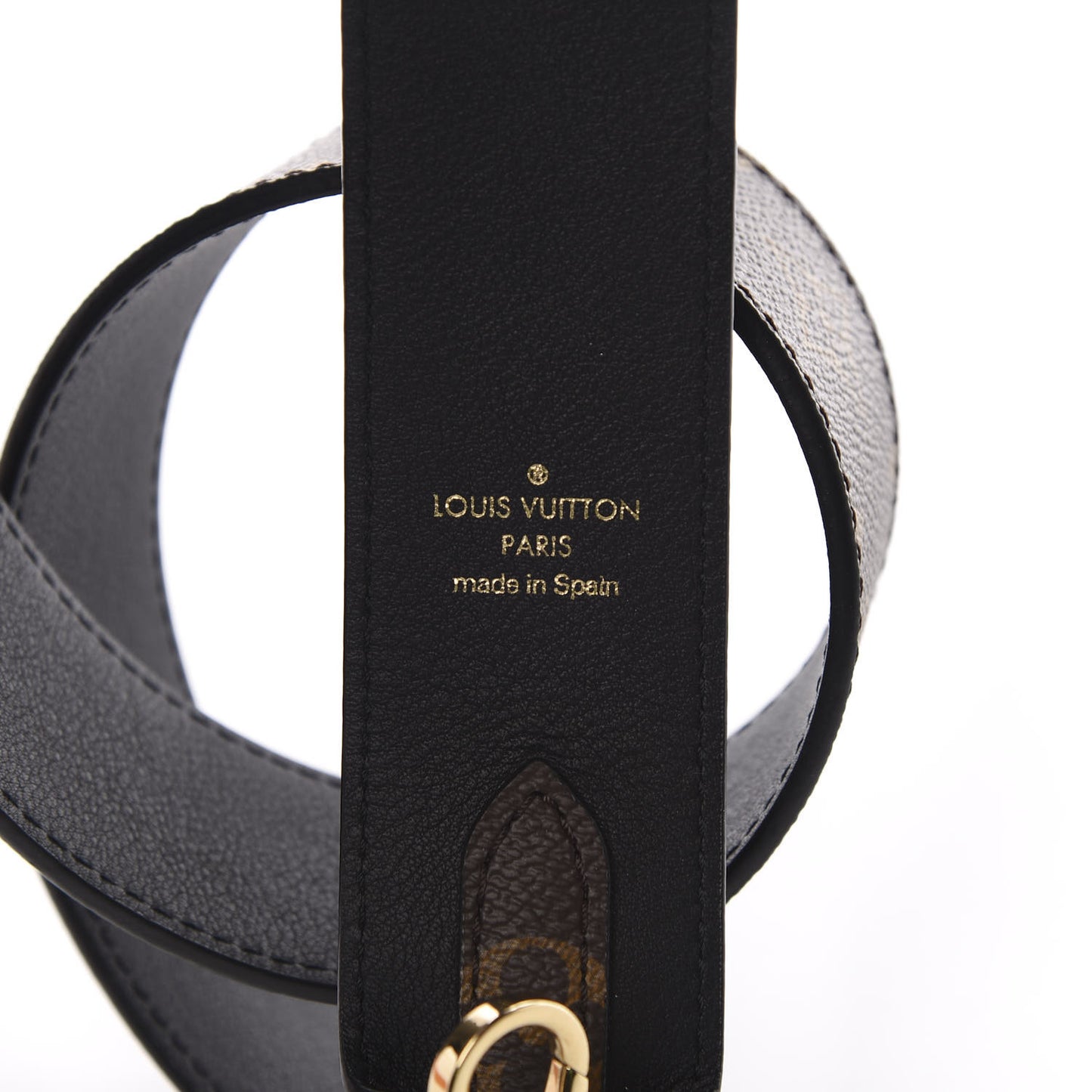 Monogram Bandouliere Shoulder Strap Black