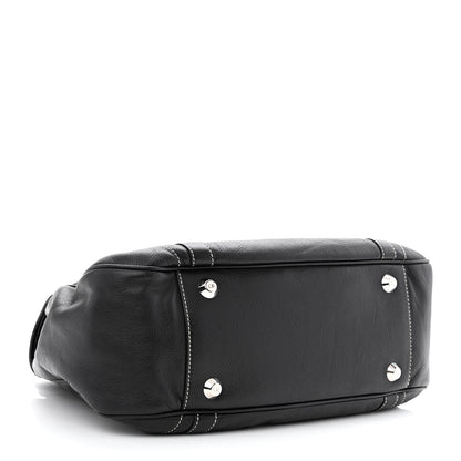 Christian Dior Calfskin Saint Germain Bag Black 3 of 11