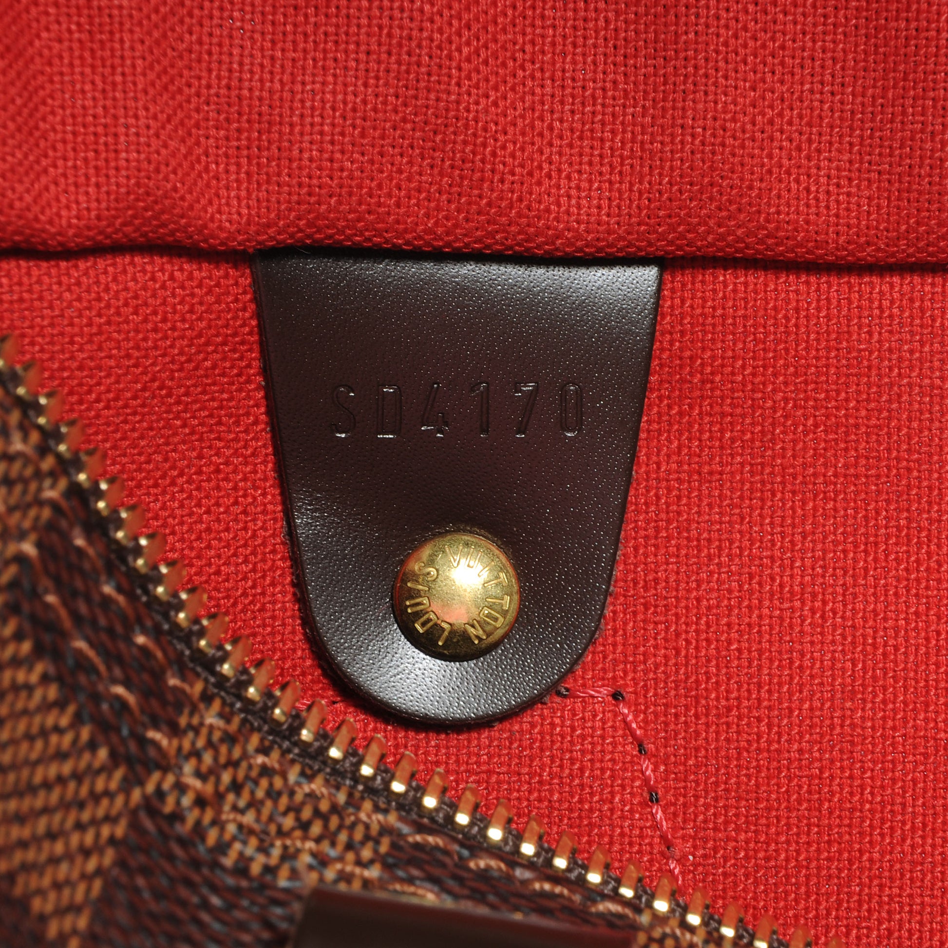 Louis Vuitton Damier Ebene Speedy 25 6 of 7