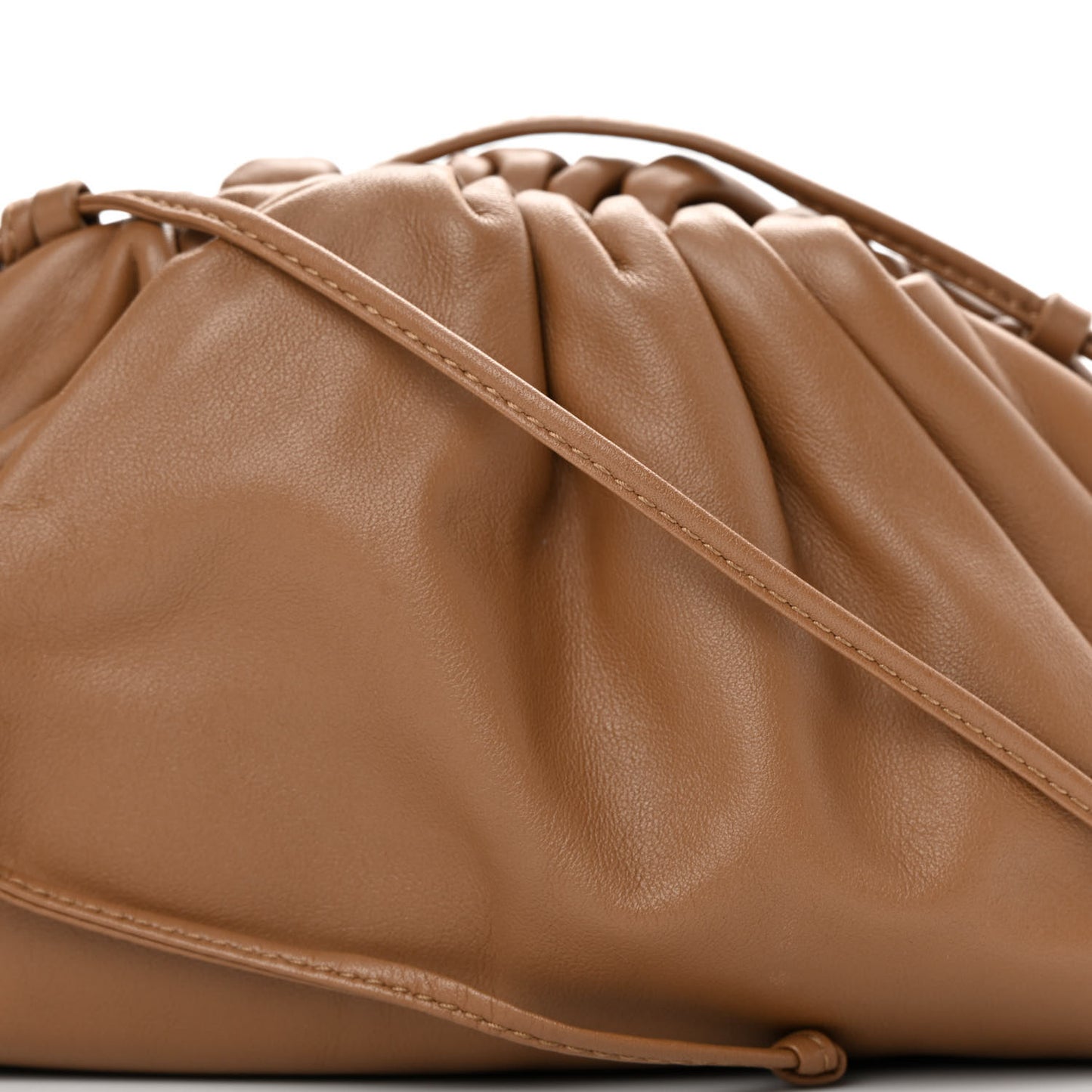 Butter Calfskin The Mini Pouch Cammello