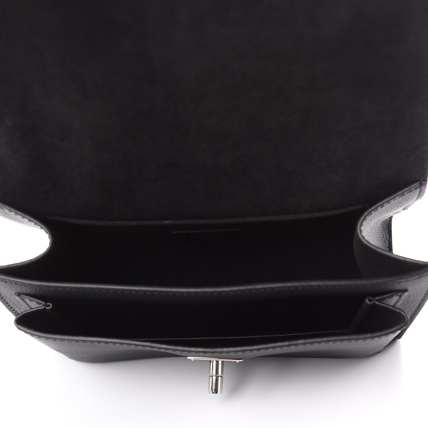 Soft Calfskin My Lockme Chain Bag BB Black