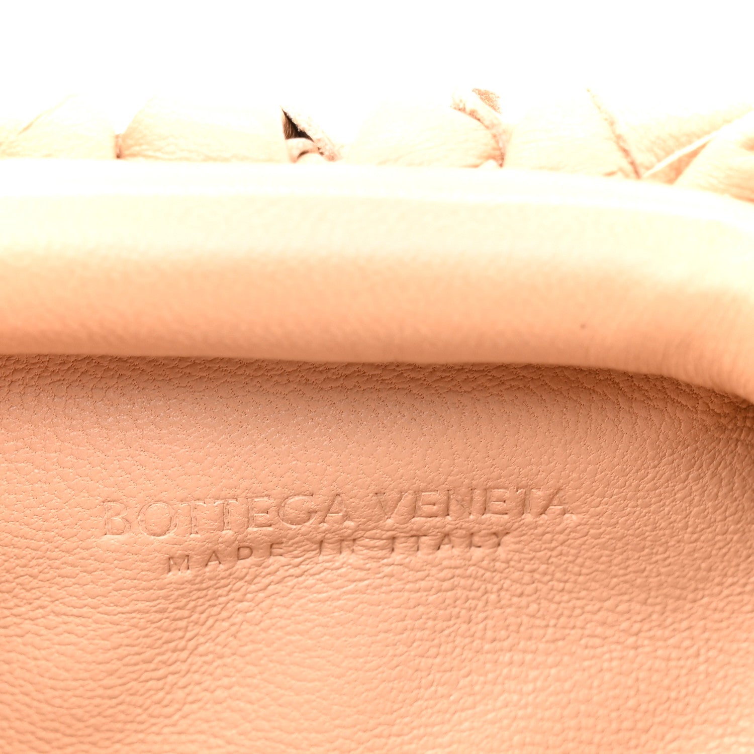 Bottega Veneta Nappa Intrecciato Coin Purse Almond 6 of 9