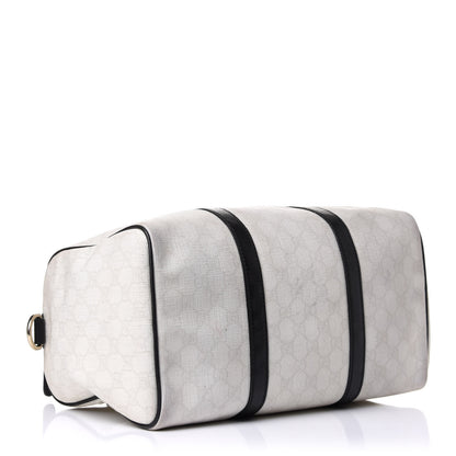 Gucci GG Plus Monogram Medium Joy Boston White Black 4 of 19