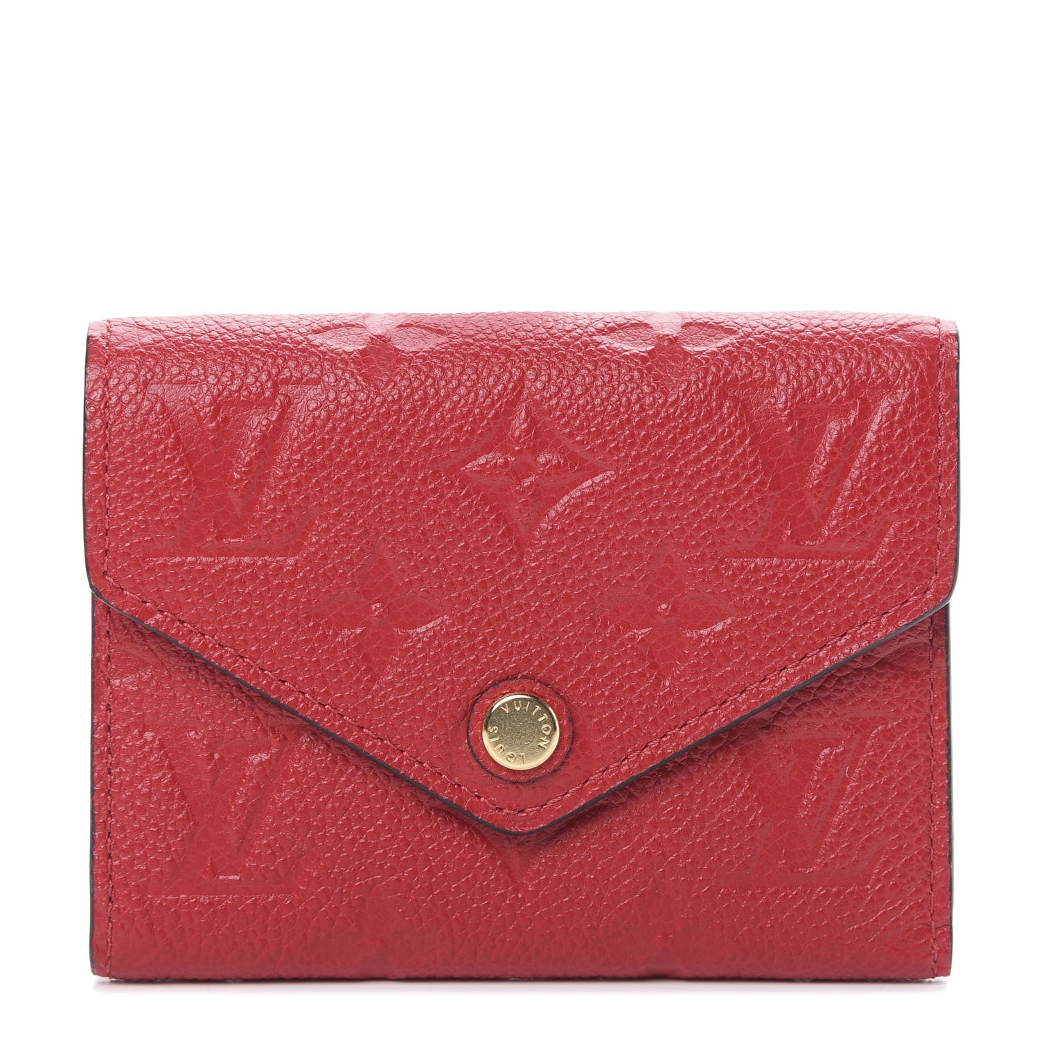 Louis Vuitton Empreinte Victorine Wallet Scarlet 1 of 7