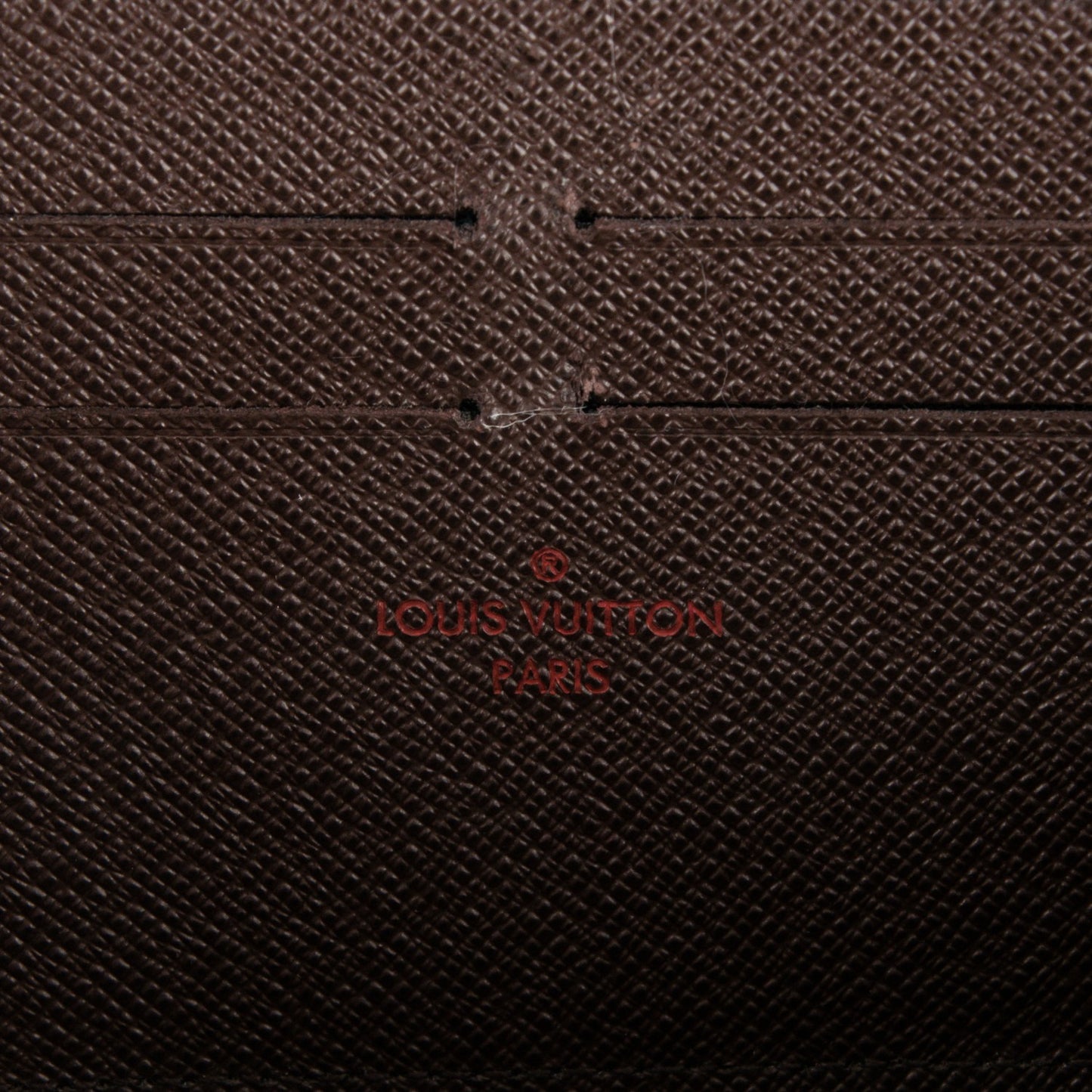 Damier Ebene Zippy Wallet